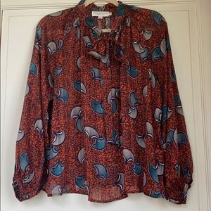 Beautiful Breezy Flowy Blouse By Molly Bracken